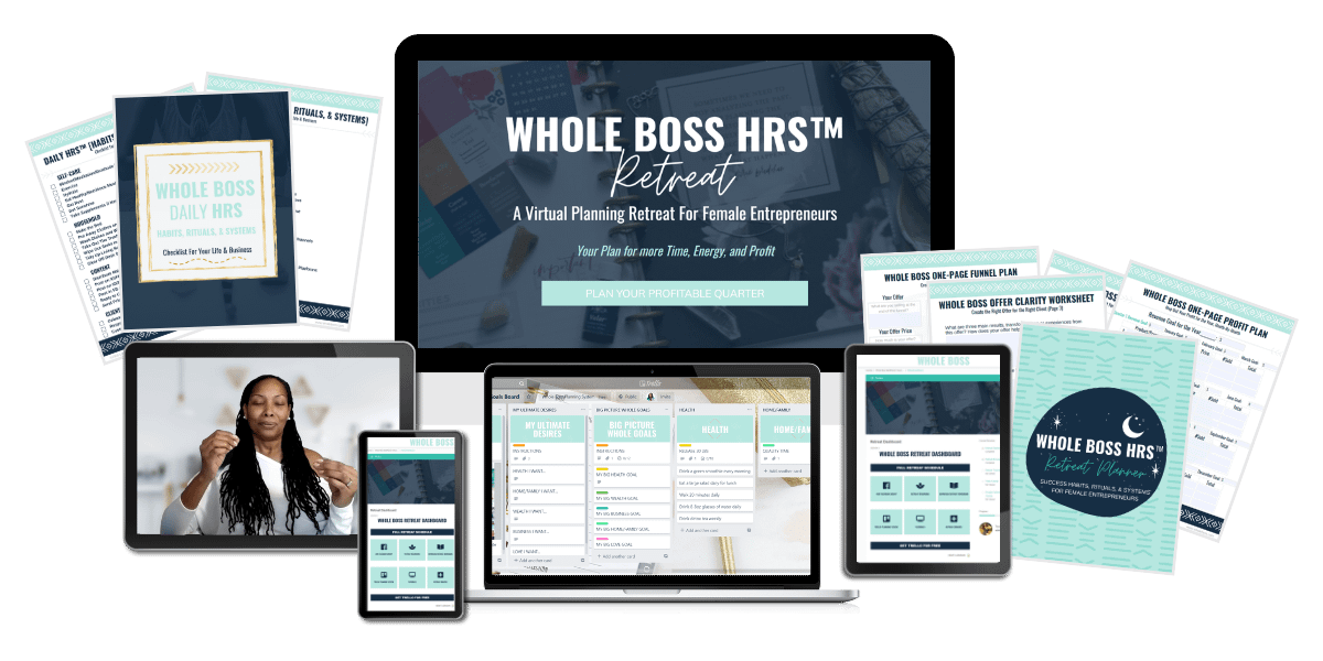 Whole Boss HRS Retreat Mockup Transparent